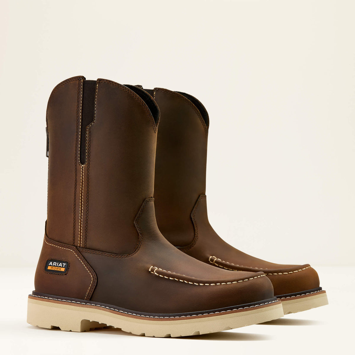 Ariat Rebar Lift Pull On Moc Toe Work Boot Outlet