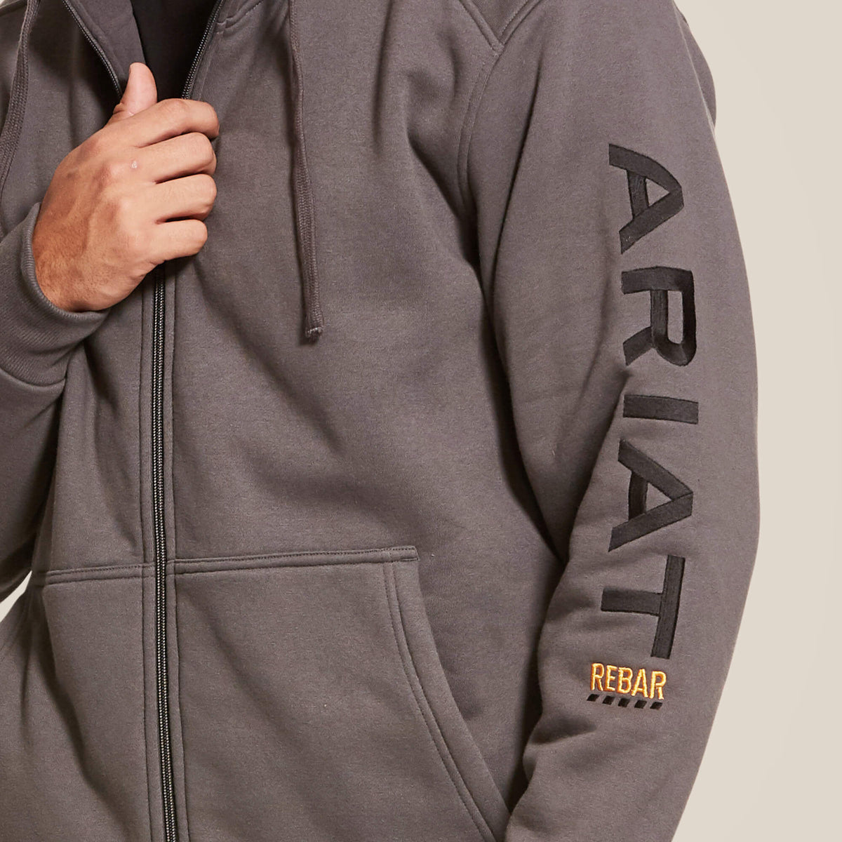 Ariat Rebar All-Weather Full Zip Hoodie On Sale