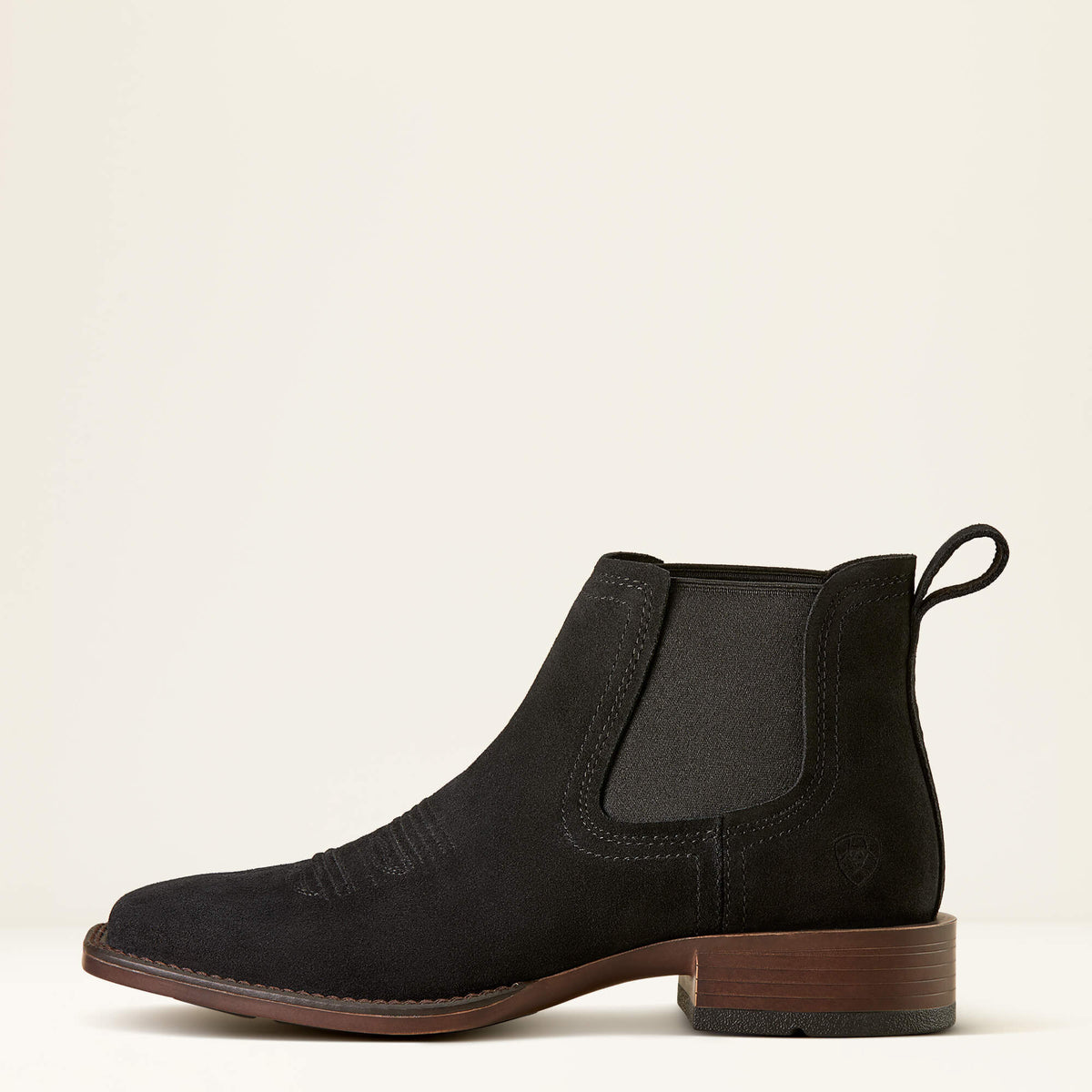 Ariat Booker Chelsea Wide Square Toe Western Boot Discount