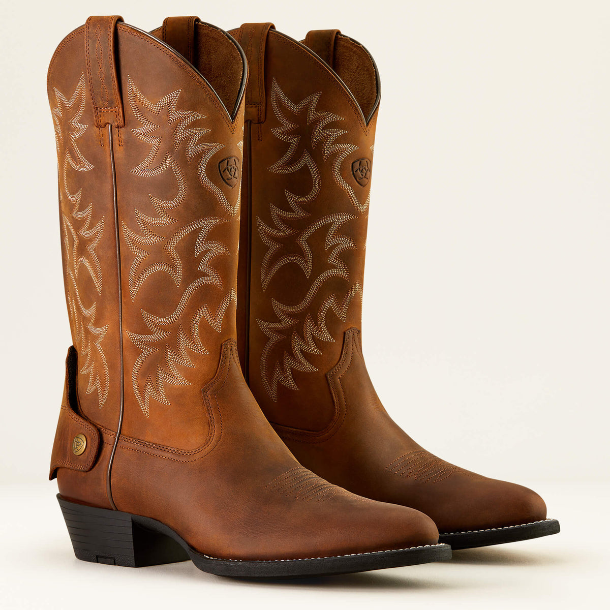Ariat Heritage R Toe EZ Zip Western Boot Sale