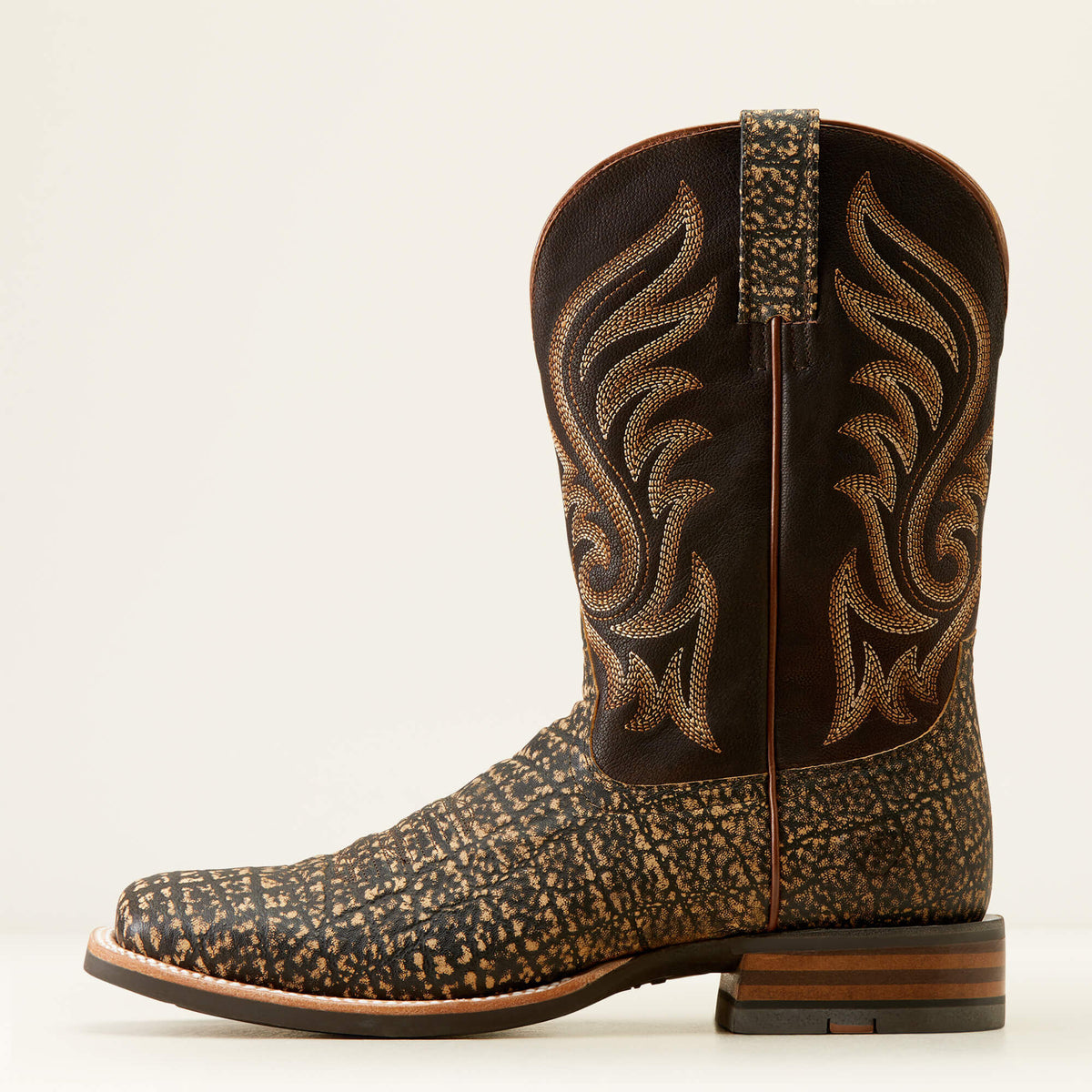 Ariat Cattle Call Wide Square Toe Cowboy Boot For Sale