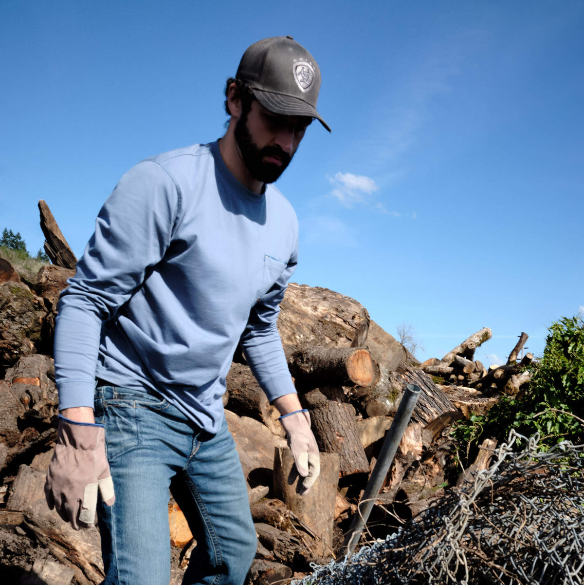 Ariat Rebar Workman Logo T-Shirt Sale