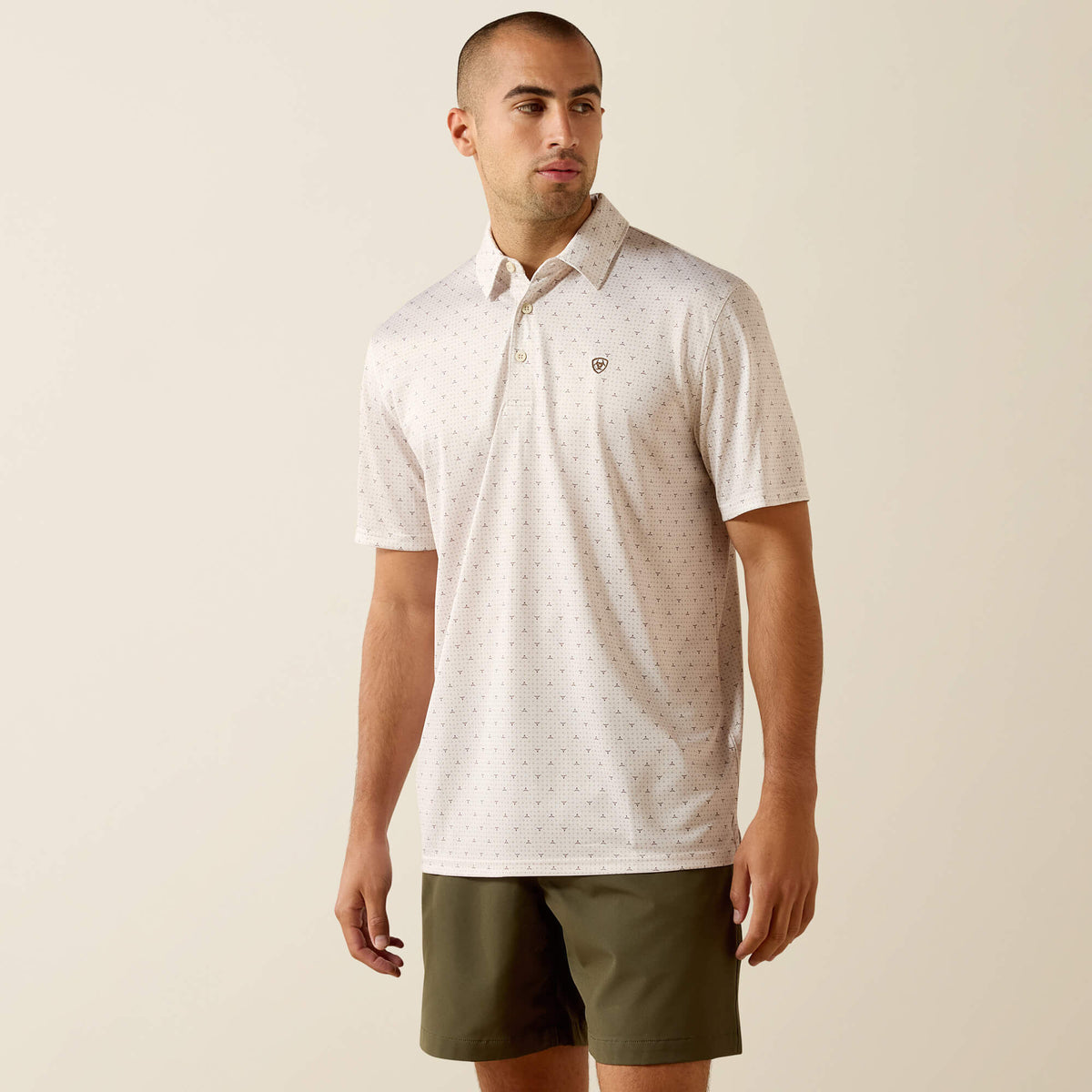 Ariat All Over Print Classic Fit Polo Sale