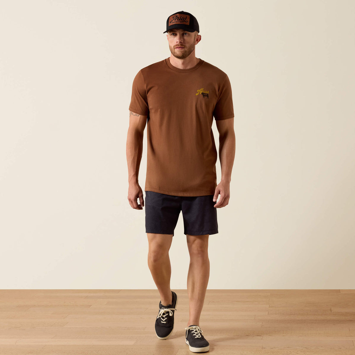 Ariat Ariat BBQ Smoke Classic Fit T-Shirt For Sale