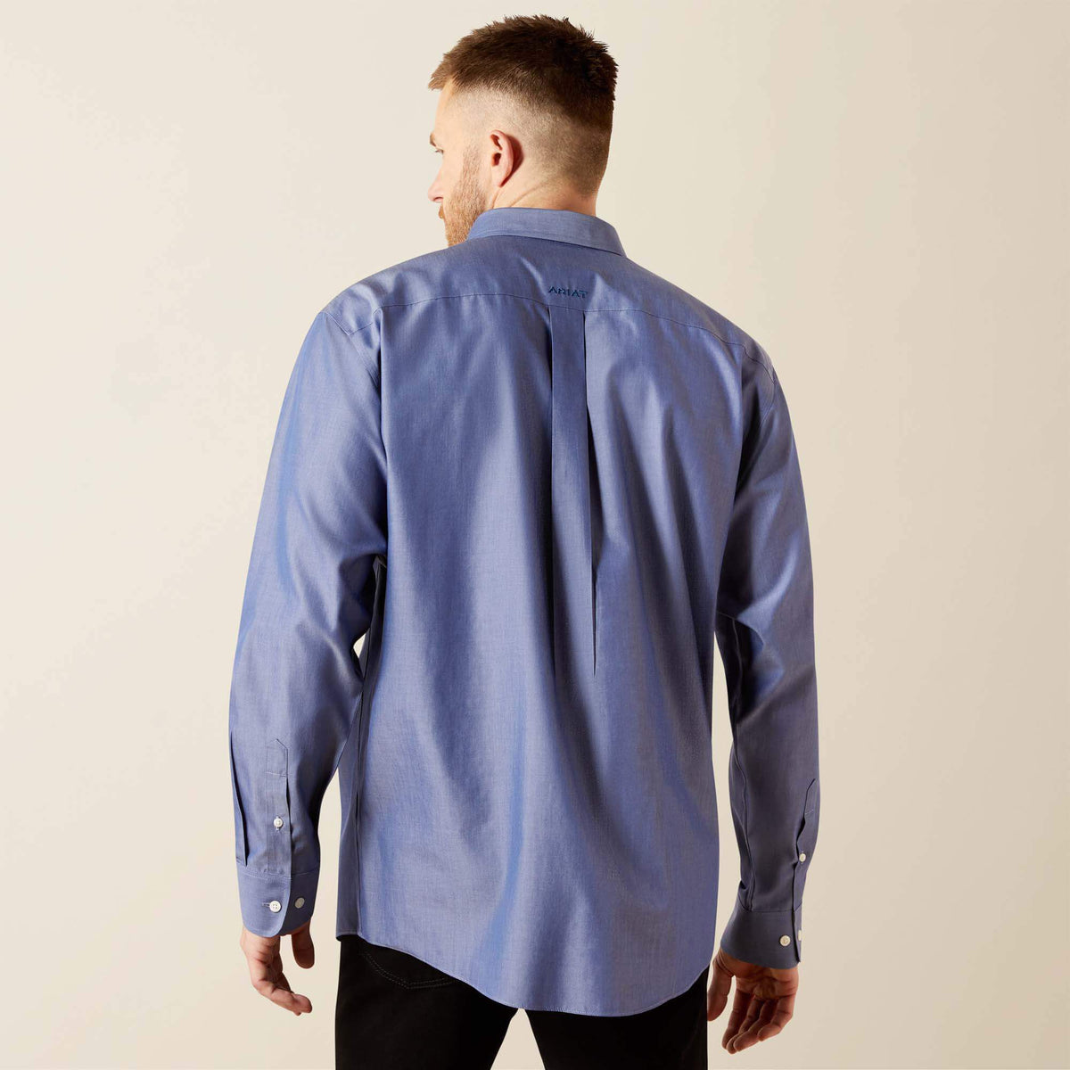 Ariat Wrinkle Free Solid Pinpoint Oxford Classic Fit Shirt Online