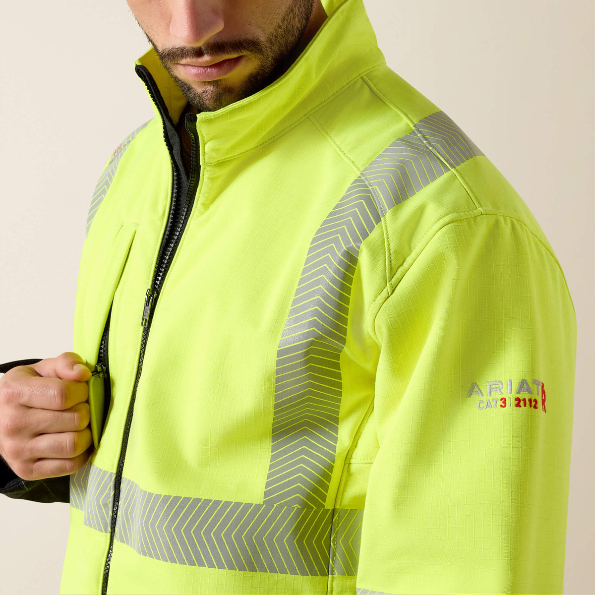 Ariat FR Vernon Hi-Vis Softshell Jacket Discount