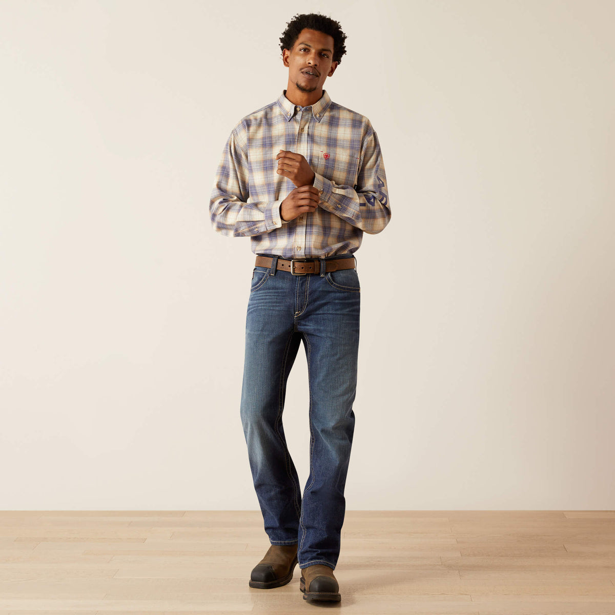 Ariat FR Crenshaw Logo Work Shirt Sale