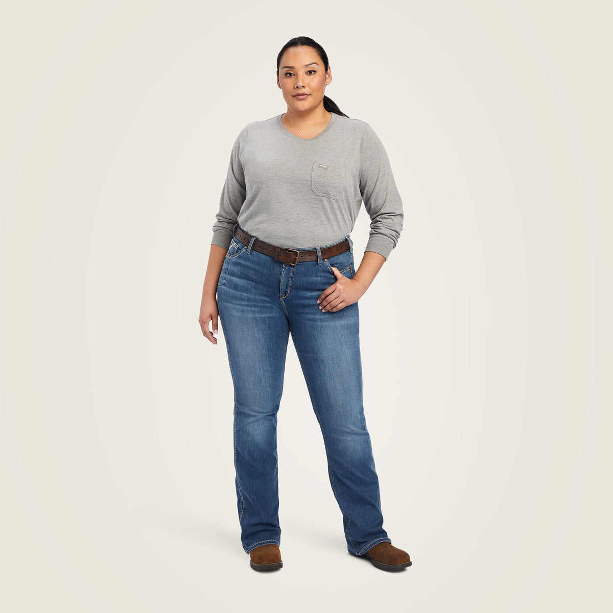 Ariat Rebar Riveter Boot Cut Jean On Sale