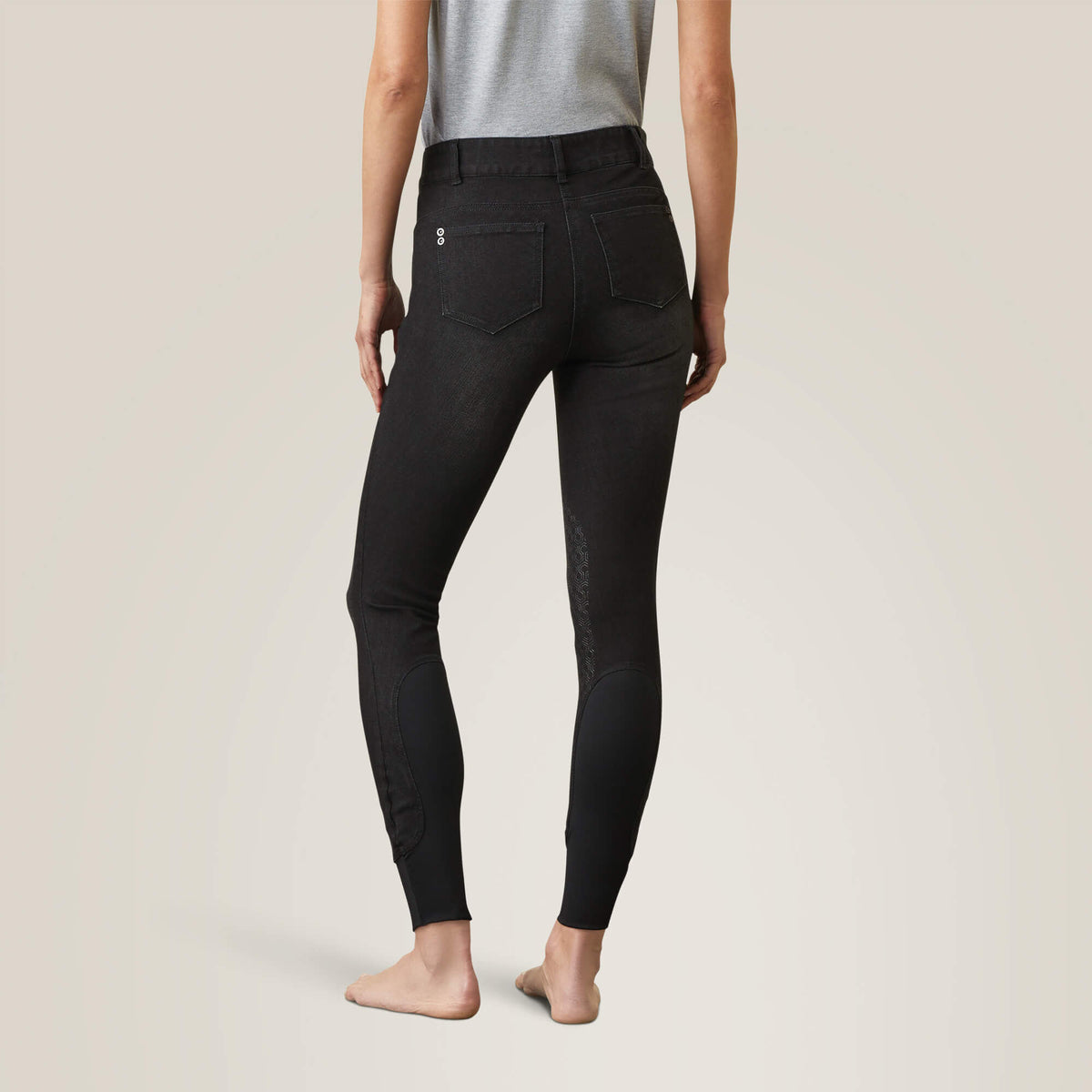 Ariat Halo B Denim Knee Patch Breech On Sale