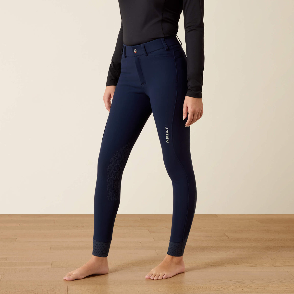 Ariat Tri Factor Grip Knee Patch Breech Sale